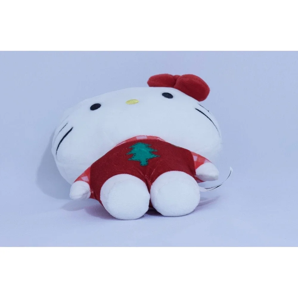 Hello Kitty and Friends Holiday Christmas Tree Overalls‎ Plush Cat Stuffed 8